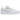 Nike Air Force 1 Flyknit 2 White Pure Platinum sneakers i en ren hvid farve, vist fra siden med vævet Flyknit-overdel og hvid sål