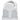 Nike Air Force 1 Flyknit 2 White Pure Platinum sneakers set fra siden med hvidt letvægtsstrikket design og robust hvid sål