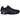 Nike Shox TL Black Racer Blue sneakers set fra siden med sort mesh-overdel, ikoniske Shox-søjler i blåt og en solid sort gummisål