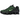Nike Shox TL Black Green Strike sneakers sideprofil med sort mesh-overdel, ikoniske Shox-støddæmpere og grønne detaljer ved hælen.