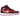 Air Jordan 1 Mid SE Red Quilt sneakers i profil med karakteristisk quiltet tekstur, rød overdel, hvid mellemsål og sort Swoosh-logo