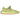 Adidas Yeezy Boost 350 V2 Semi Frozen Yellow sneakers set fra siden med neongul overdel, Primeknit-materiale og den ikoniske gummi-ydersål.