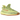 Adidas Yeezy Boost 350 V2 Semi Frozen Yellow sneakers set fra siden i neonfarvet strik med rød SPLY-350 tekst og gummisål