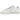 New Balance 480 Triple White sneakers sideprofil i helt hvidt læder med perforeret tåboks, flade snørebånd og klassisk N-logo på siden.