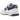 New Balance 480 White Prism Purple sneakers i profil med hvid læderoverdel, lilla detaljer ved hælen og den klassiske hvide gummiydersål