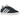 Adidas Gazelle Navy White sneakers set fra siden med marineblå ruskindsoverdel, hvide læderstriber og en klassisk hvid gummisål