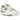 New Balance 550 White Mint Green sneakers i en klassisk profil fra siden med hvid læderoverdel og friske mintgrønne detaljer ved logoet