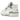 New Balance 550 White Mint Green sneakers i sideprofil med hvid læderoverdel, grønne detaljer og klassisk hvid mellemsål