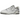 New Balance 550 Salt and Pepper sneakers i en klassisk vinklet profil med hvid læderoverdel, grå ruskindspaneler og en robust gummiydersål.