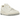 New Balance 550 Turtledove White sneakers i vinklet profilvisning med cremehvid læderoverdel, perforerede detaljer og klassisk hvid gummisål