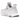 adidas Ultra Boost 4.0 Running White sneakers i vinklet profil med hvid Primeknit overdel, hvide snørebånd og hvid mellemsål
