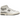 New Balance 650R Aime Leon Dore White Grey sneakers i sideprofil med hvid læderoverdel, grå detaljer og klassisk høj ankel