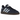 Adidas Handball Spezial Navy Gum sneakers i profil. Mørkeblå ruskindsoverdel, hvide Adidas-striber, snørebånd og karakteristisk brun gummisål.