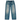 Broken Planet Denim Jeans Blue sneakers frontbillede med vasket blå denim, klassisk fem-lomme-design og løs pasform med synlige syninger