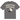 Broken Planet Find Your Balance T-shirt Ash Grey overdel set forfra med grafisk print, rund hals og kortærmet pasform i grå bomuld