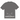 Broken Planet Find Your Balance T-shirt Ash Grey sneakers frontbillede med hvid grafik og afslappet pasform i gråt bomuldsmateriale