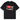 Broken Planet Luv My Planet T-shirt Midnight Black sneakers med sort bomuldsmateriale og grafik af en jordklode på brystet forfra
