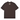 Broken Planet Space Trails T-shirt Mocha Brown t-shirt set forfra med grafisk rum-print på brystet og klassisk brun farvepalet