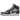 Jordan 1 Retro High '85 Georgetown sneakers i et klassisk sideprofil med grå og mørkeblå læderpaneler samt hvid mellemsål