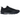 Nike Air Max 97 Triple Black sneakers set fra siden med karakteristiske bølgede linjer, helt sort design og synlig Air-stødabsorbering