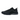 Nike Air Max 97 Triple Black sneakers set fra siden med sort overdel i bølget design, matchende sorte snørebånd og fuld længde Air-sål.