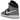 Air Jordan 1 Mid Cement Grey sneakers i sideprofil med grå overdel i læder, hvide snørebånd, grå swoosh-logo og hvid sål