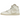 Air Jordan 1 Mid Legend Light Brown sneakers i en vinklet visning med brun læderoverdel, hvid mellemsål og ikonisk Swoosh-detalje