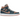 Air Jordan 1 Mid Dark Teal Green sneakers set fra siden med mørkegrønne overlays, hvide paneler og sort swoosh-detalje på overdelen