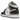 Air Jordan 1 Mid SE Take Flight sneakers set fra siden med hvide læderdetaljer, kontrastfarvede overlays og klassisk Nike swoosh logo på siden.
