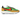 Nike LD Waffle sacai Green Gusto sneakers sideprofil med dobbelt swoosh, lagdelt sål, grøn overdel i mesh og orange detaljer