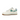 Nike Air Force 1 Vandalized Sail Mystic Green sneakers i vinklet profil med delt design, asymmetriske farver og detkonstrueret læderoverdel
