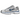 Nike P-6000 Laser Blue sneakers i vinklet profil med hvid mesh, sølvfarvede overlays og karakteristiske blå Nike Swoosh-detaljer