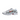 Nike P-6000 White Gold Red sneakers i profil med hvid mesh-overdel, guldfarvede detaljer, rød swoosh og en chunky hvid mellemsål.