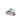 Nike P-6000 White Gold Red sneakers i profil med hvidt mesh-design, guldfarvede detaljer og rødt Nike-logo på en polstret hvid sål