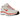 Nike P-6000 White Platinum Tint Black Picante Red sneakers i sideprofil med hvide lagdelte overlays, sølvdetaljer og sort swoosh