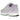 Nike P-6000 Lilac Bloom sneakers i en vinklet visning med lilla detaljer, mesh-overdel, læderoverlays og en dæmpet hvid sål