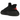 Yeezy Boost 350 V2 Core Black Red sneakers sideprofil med sort primeknit overdel, ikonisk rød SPLY-350 tekst og en riflet, sort mellemsål.