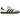 Adidas Samba Cloud White Core Black sneakers set fra siden med hvid læderoverdel, sorte striber, ruskindstæer og klassisk brun gummisål