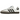 Adidas Samba Cloud White Core Black sneakers set fra siden med hvidt læder, klassiske sorte Adidas striber og en brun gummisål