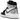 Air Jordan 1 Retro High Silver Toe sneakers i sideprofil med metallic sølvfarvet tåboks, sort læder og hvid mellemsål med Nike swoosh.