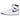 Air Jordan 1 Retro High Court Purple sneakers set fra siden med hvide læderpaneler, lilla detaljer ved hælen og det klassiske sorte Swoosh-logo