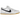 Nike SB Dunk Low Pro White Gum sneakers set fra siden med hvid overdel, brun gummisål og det klassiske sorte Nike-logo på siden