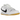 Nike SB Dunk Low Pro White Gum sneakers set fra siden med hvid overdel, swoosh-logo og en klassisk brun gummisål for ekstra holdbarhed.