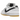 Nike SB Dunk Low Pro White Gum sneakers sideprofil med hvid læderoverdel, matchende hvide snørebånd og klassisk lysebrun gummisål