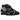 Nike Romaleos 4 Black White sneakers i vinklet visning med sort overdel, hvid sål og markante remme over vristen