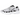 Nike P-6000 Pure Platinum sneakers i vinklet profil med hvide mesh-detaljer, sølvfarvede overlejringer og klassisk snørelukning.