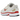 Nike P-6000 Phantom Dragon Red sneakers set fra siden med lagdelt mesh, læderoverlag i beige toner og røde detaljer samt hvid gummisål
