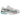 Nike P-6000 Dusty Cactus sneakers i sideprofil med hvid mesh, sølvfarvede detaljer og det karakteristiske grønne swoosh-logo på siden