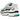 Nike P-6000 Dusty Cactus sneakers i sideprofil med hvide mesh-detaljer, sølvfarvede overlays og lysegrønne swoosh-logoer