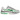 Nike P-6000 Spring Green sneakers i en vinklet visning med hvid mesh, sølvfarvede overlejringer og markante grønne detaljer på sålen.